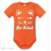 Be Kind Unity Day Anti Bullying Kitten Baby Bodysuit thumb 0