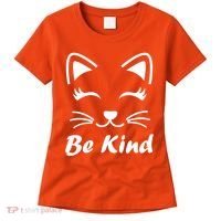 Be Kind Unity Day Anti Bullying Kitten Women's T-Shirt thumb 0