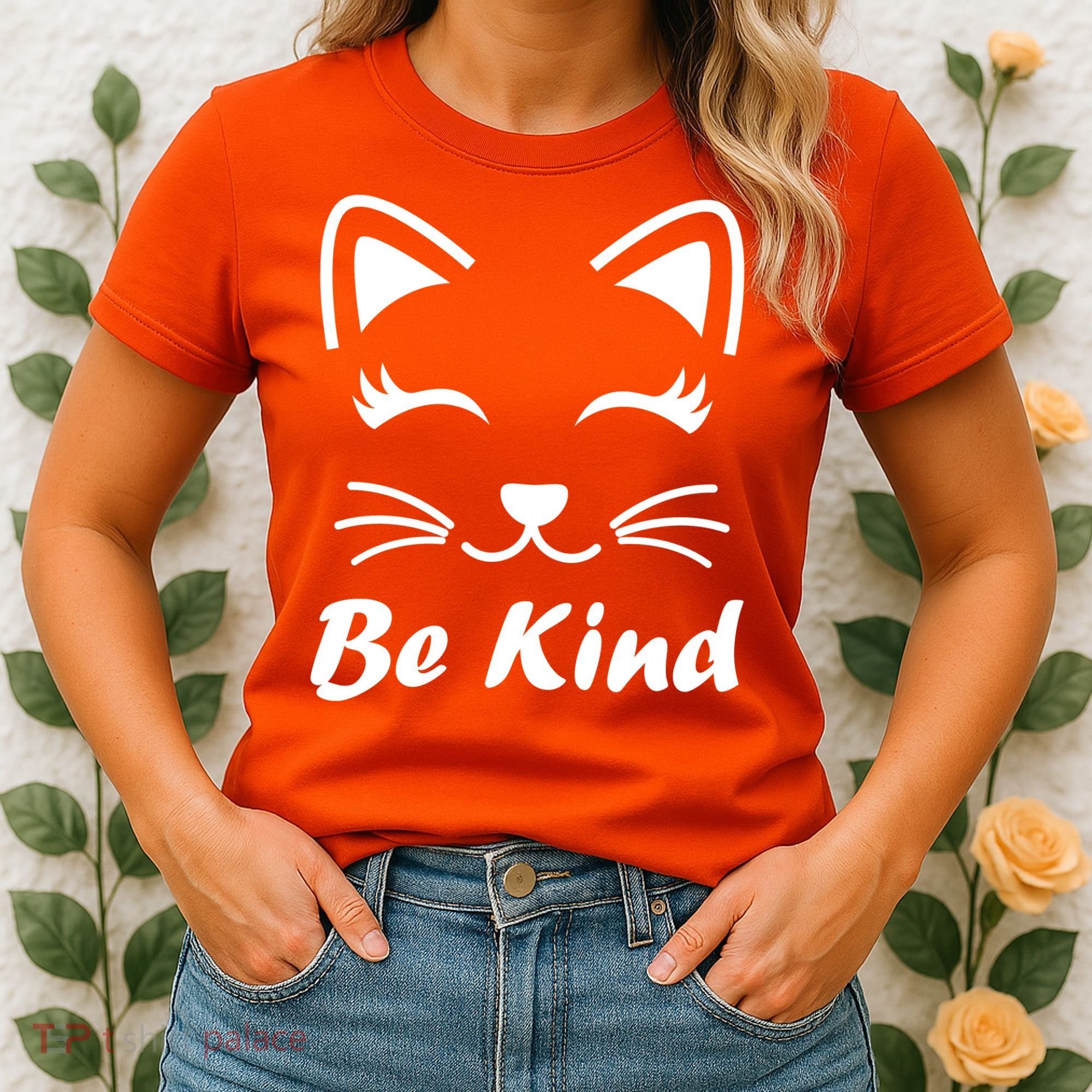 Be Kind Unity Day Anti Bullying Kitten Women's T-Shirt