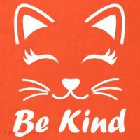 Be Kind Unity Day Anti Bullying Kitten Women's T-Shirt thumb 6