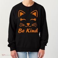 Be Kind Unity Day Orange Anti Bullying Kitten Women's Sweatshirt thumb 0