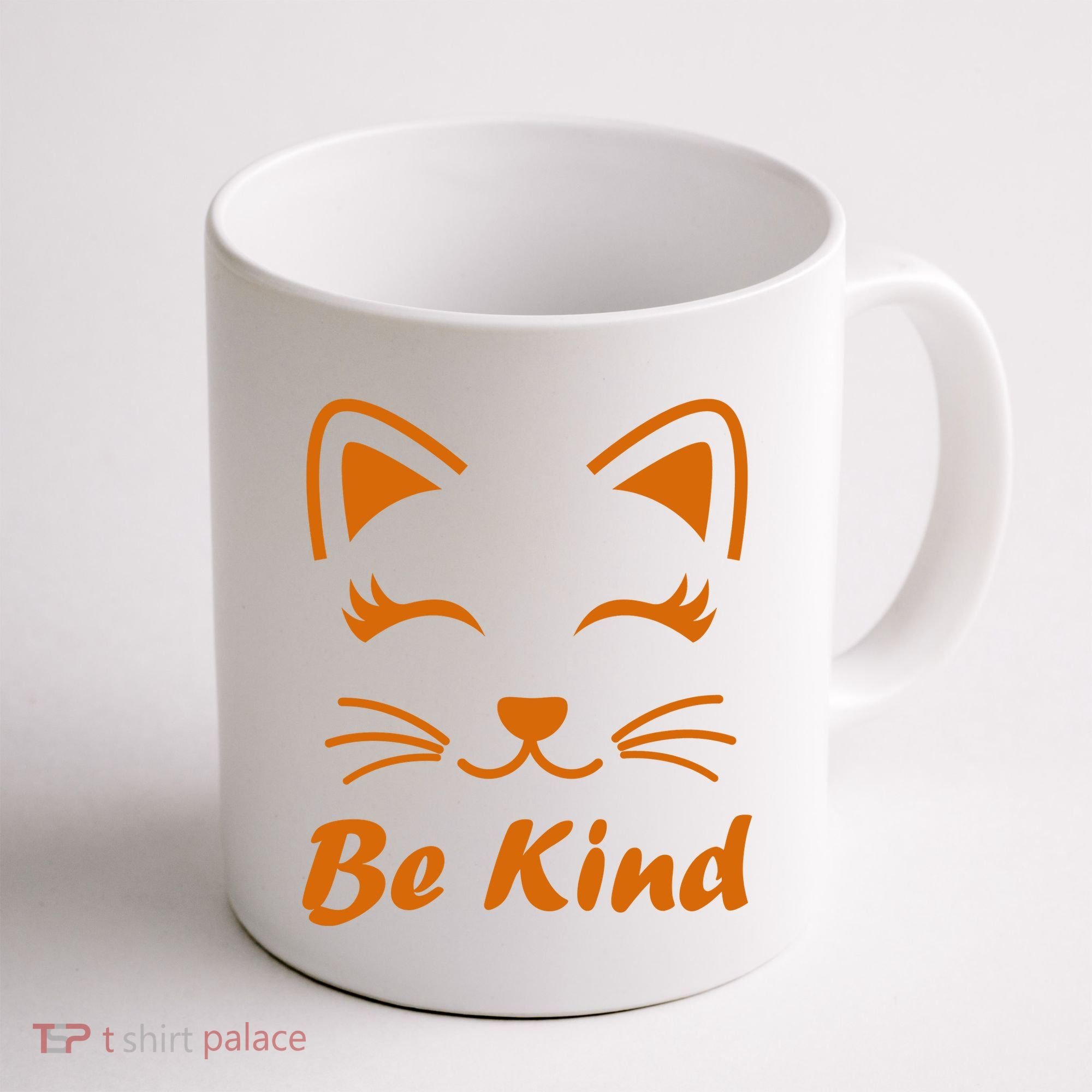 Be Kind Unity Day Orange Anti Bullying Kitten Coffee Mug