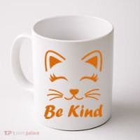 Be Kind Unity Day Orange Anti Bullying Kitten Coffee Mug thumb 0