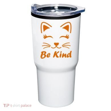 Be Kind Unity Day Orange Anti Bullying Kitten Tumbler