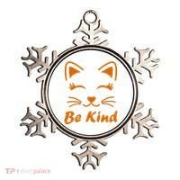 Be Kind Unity Day Orange Anti Bullying Kitten Ornament thumb 0