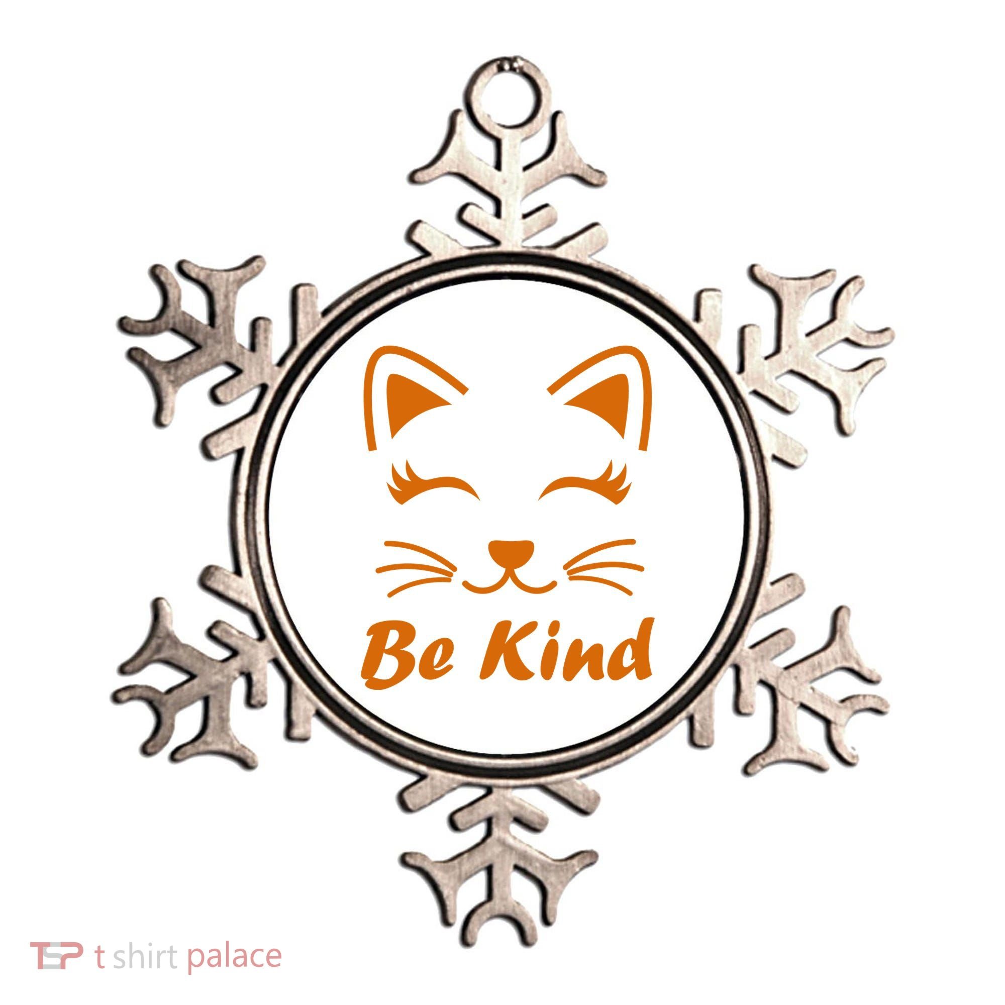 Be Kind Unity Day Orange Anti Bullying Kitten Ornament