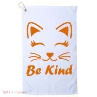 Be Kind Unity Day Orange Anti Bullying Kitten Golf Towel thumb 0