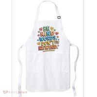 Be Kind Words DonT Rewind Funny Apron thumb 0