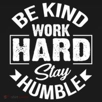 Be Kind Work Hard Stay Humble Hustle Inspiring Quotes Saying Cute Gift Ornament thumb 1