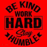 Be Kind Work Hard Stay Humble Hustle Inspiring Quotes Saying Cute Gift Santa Hat thumb 1