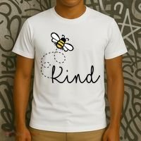 Be Kind Womens Shirt, Bumble Bee, Inspirational Teacher Love T-Shirt thumb 3