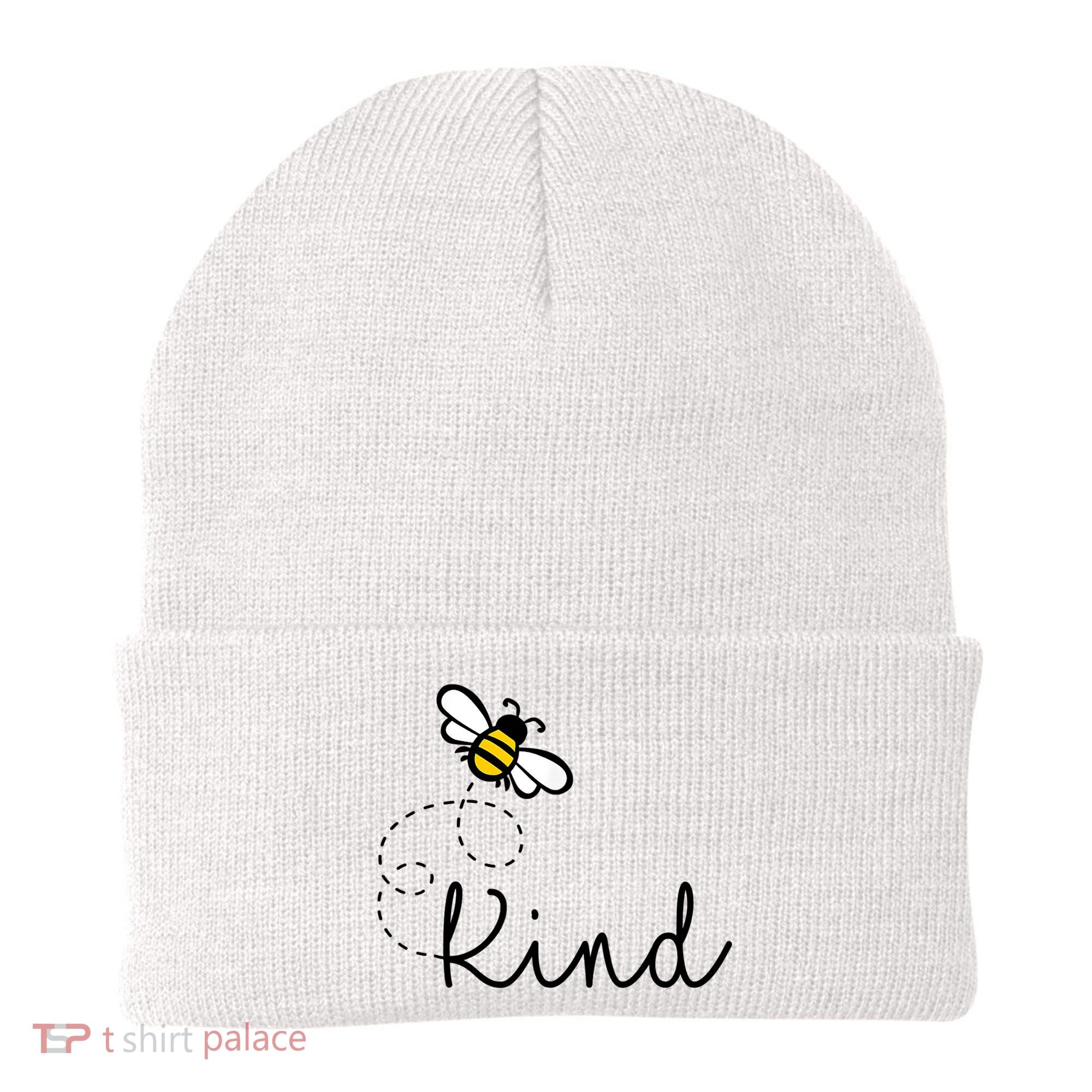 Be Kind Womens Shirt, Bumble Bee, Inspirational Teacher Love Beanie