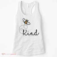 Be Kind Womens Shirt, Bumble Bee, Inspirational Teacher Love Women's Tank Top thumb 0