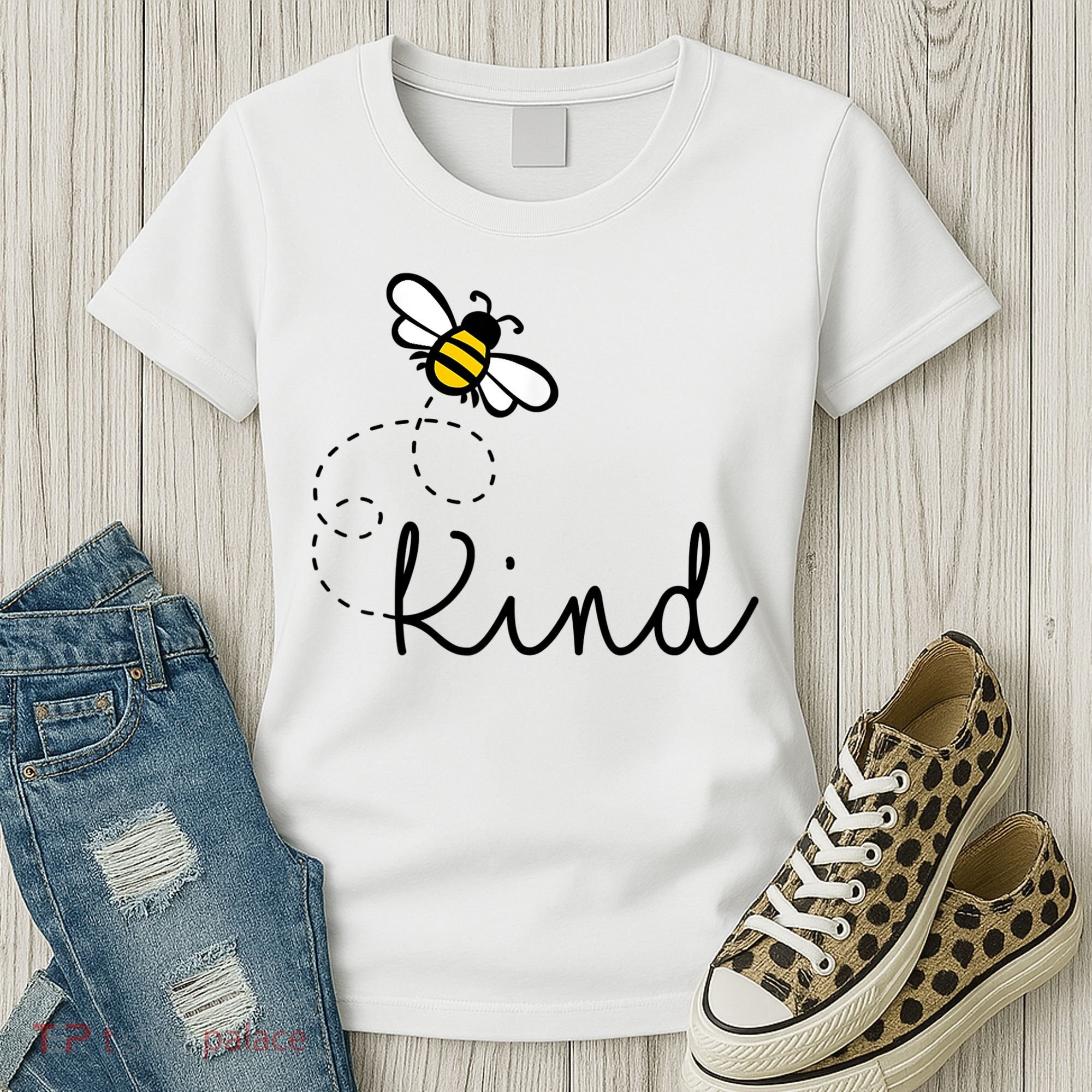 Be Kind Womens Shirt, Bumble Bee, Inspirational Teacher Love Women's T-Shirt