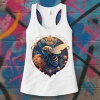Bee kind Whisperer Beekeeper Honey Save The Bees Cute  Women's Tank Top thumb 3