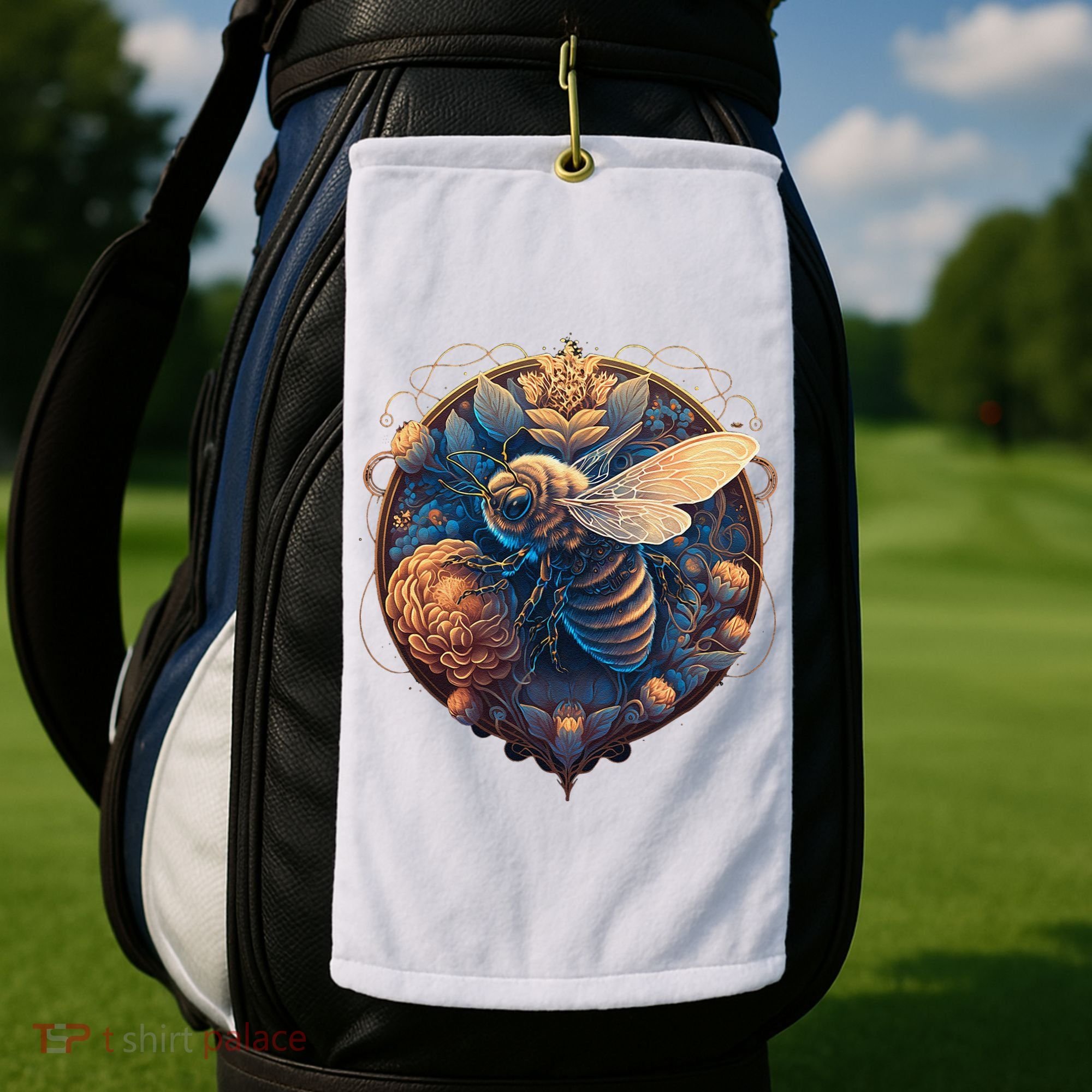 Bee kind Whisperer Beekeeper Honey Save The Bees Cute  Golf Towel