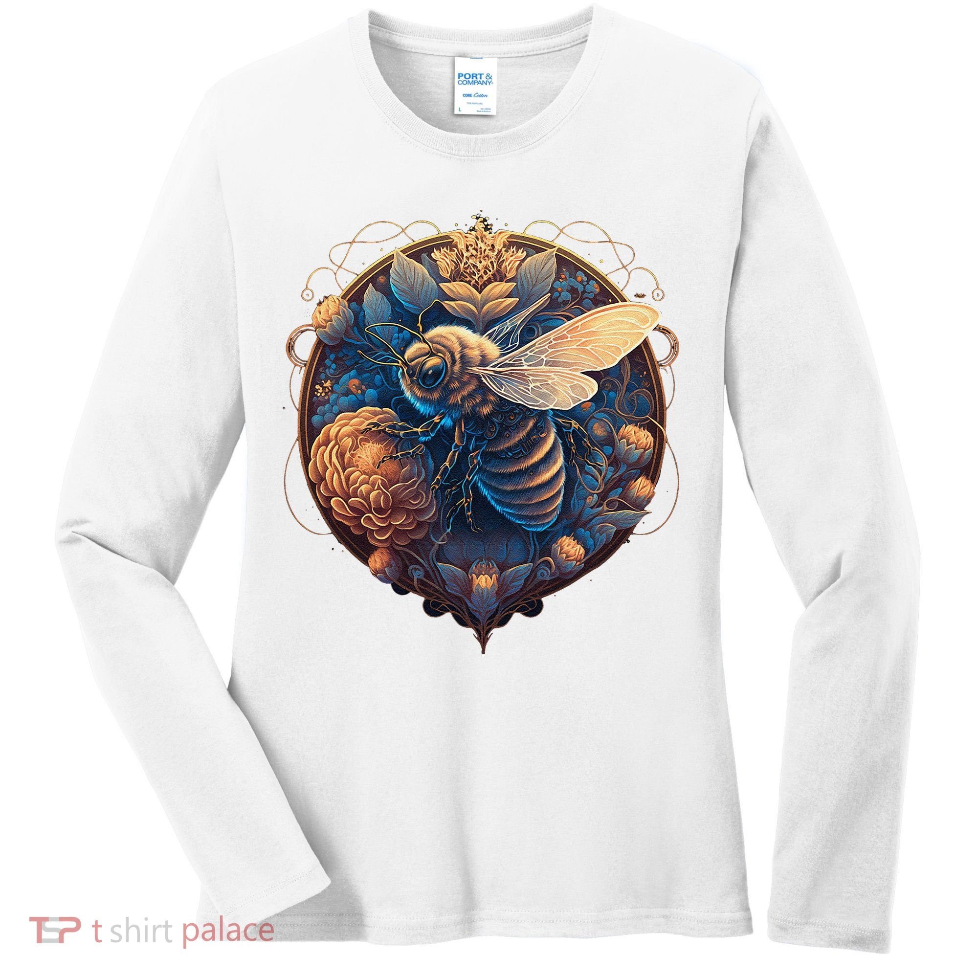 Bee kind Whisperer Beekeeper Honey Save The Bees Cute  Women's Long Sleeve Shirt