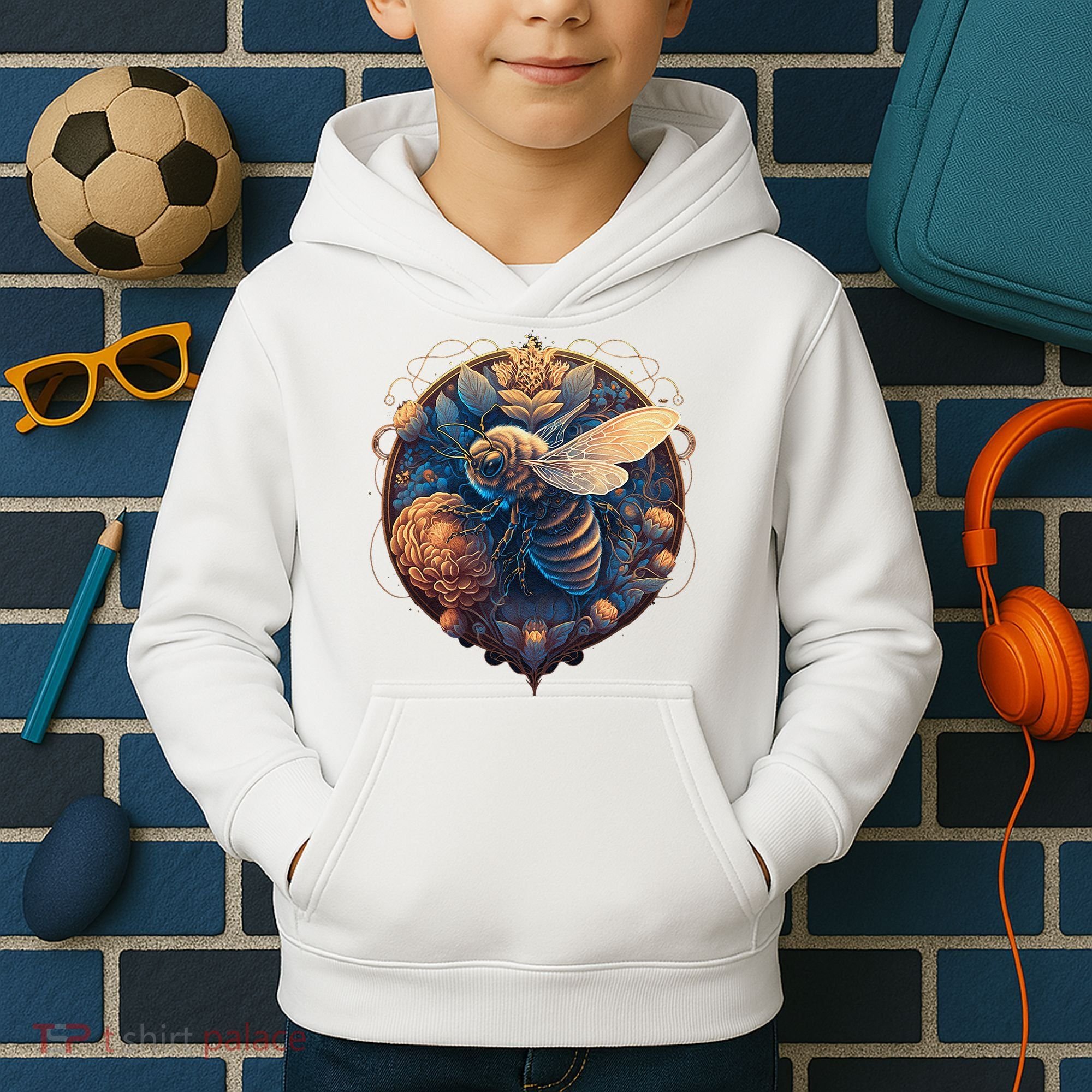 Bee kind Whisperer Beekeeper Honey Save The Bees Cute  Kids Hoodie