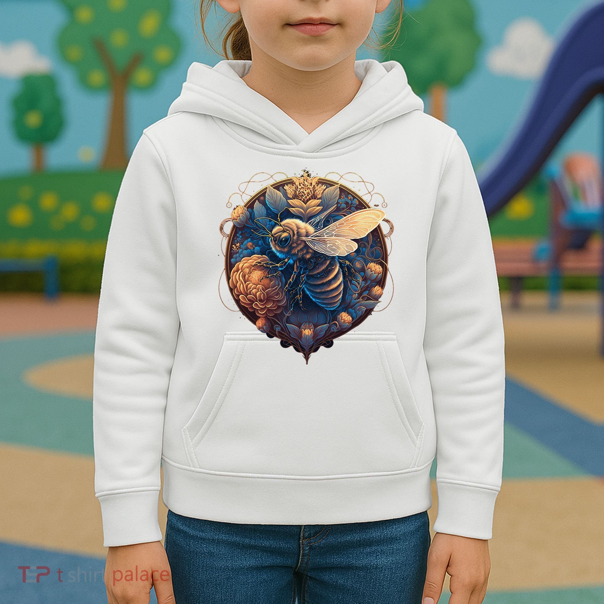 Bee kind Whisperer Beekeeper Honey Save The Bees Cute  Kids Hoodie