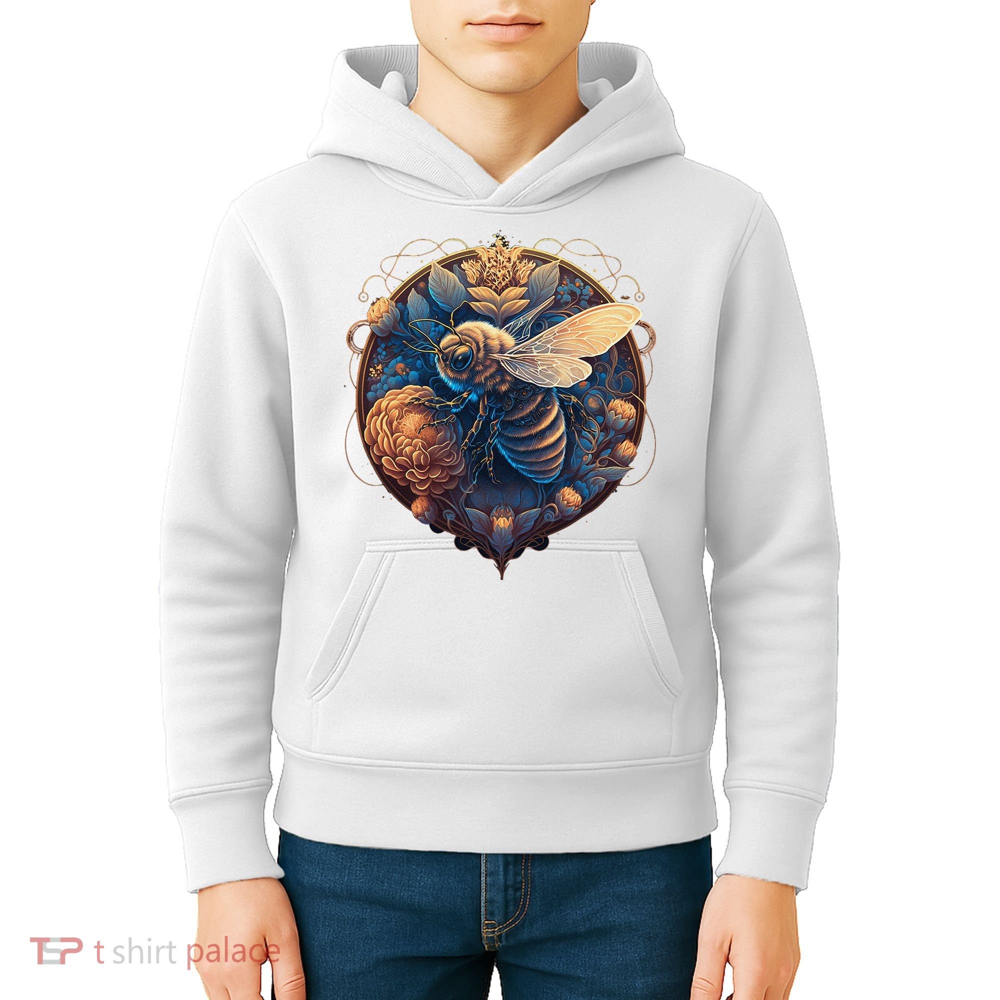 Bee kind Whisperer Beekeeper Honey Save The Bees Cute  Kids Hoodie