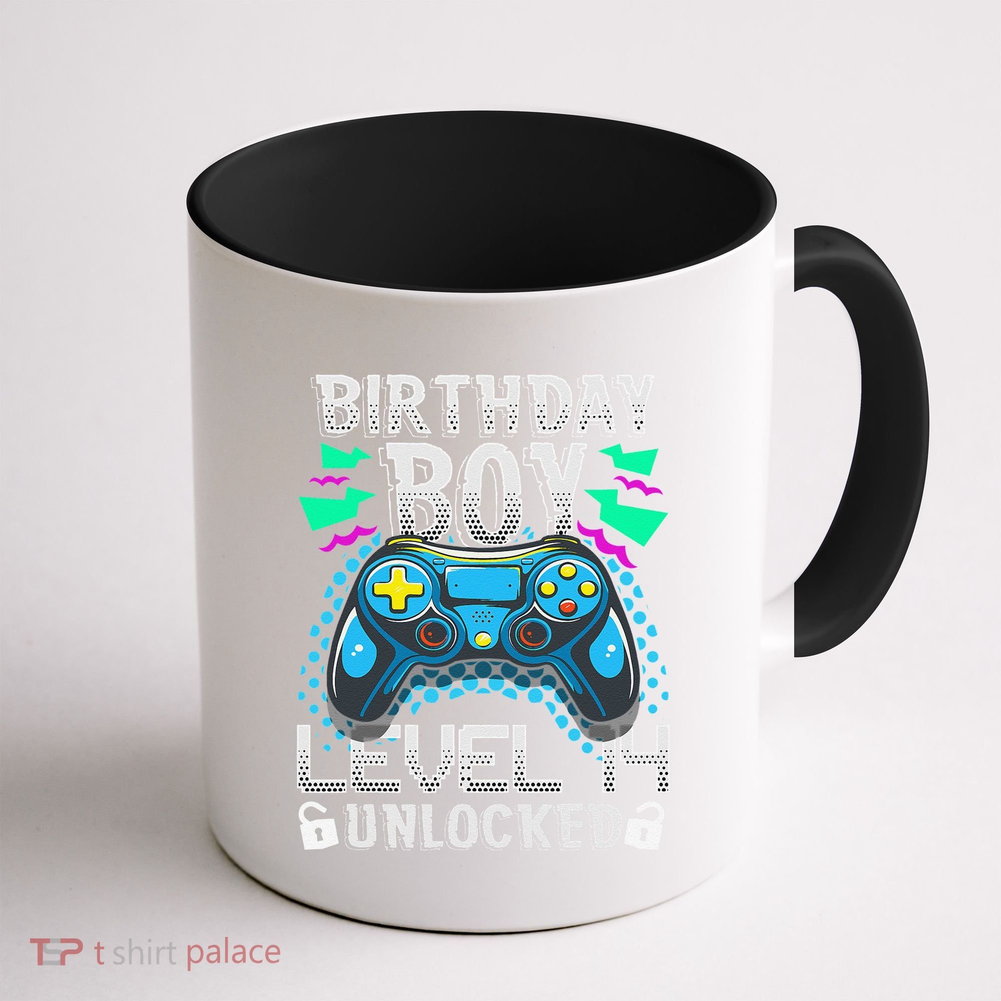 Birthday Level 14 Unlocked Gamer 14th Birthday Gift Coffee Mug