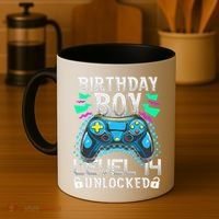 Birthday Level 14 Unlocked Gamer 14th Birthday Gift Coffee Mug thumb 4