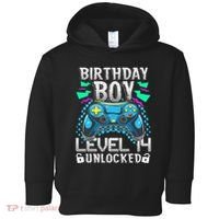 Birthday Level 14 Unlocked Gamer 14th Birthday Gift Toddler Hoodie thumb 0