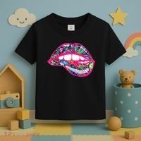 Biting Lips 420 Weed Cannabis Marijuana Stoner Gift Toddler T-Shirt thumb 3