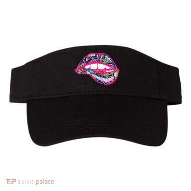 Biting Lips 420 Weed Cannabis Marijuana Stoner Gift Visor