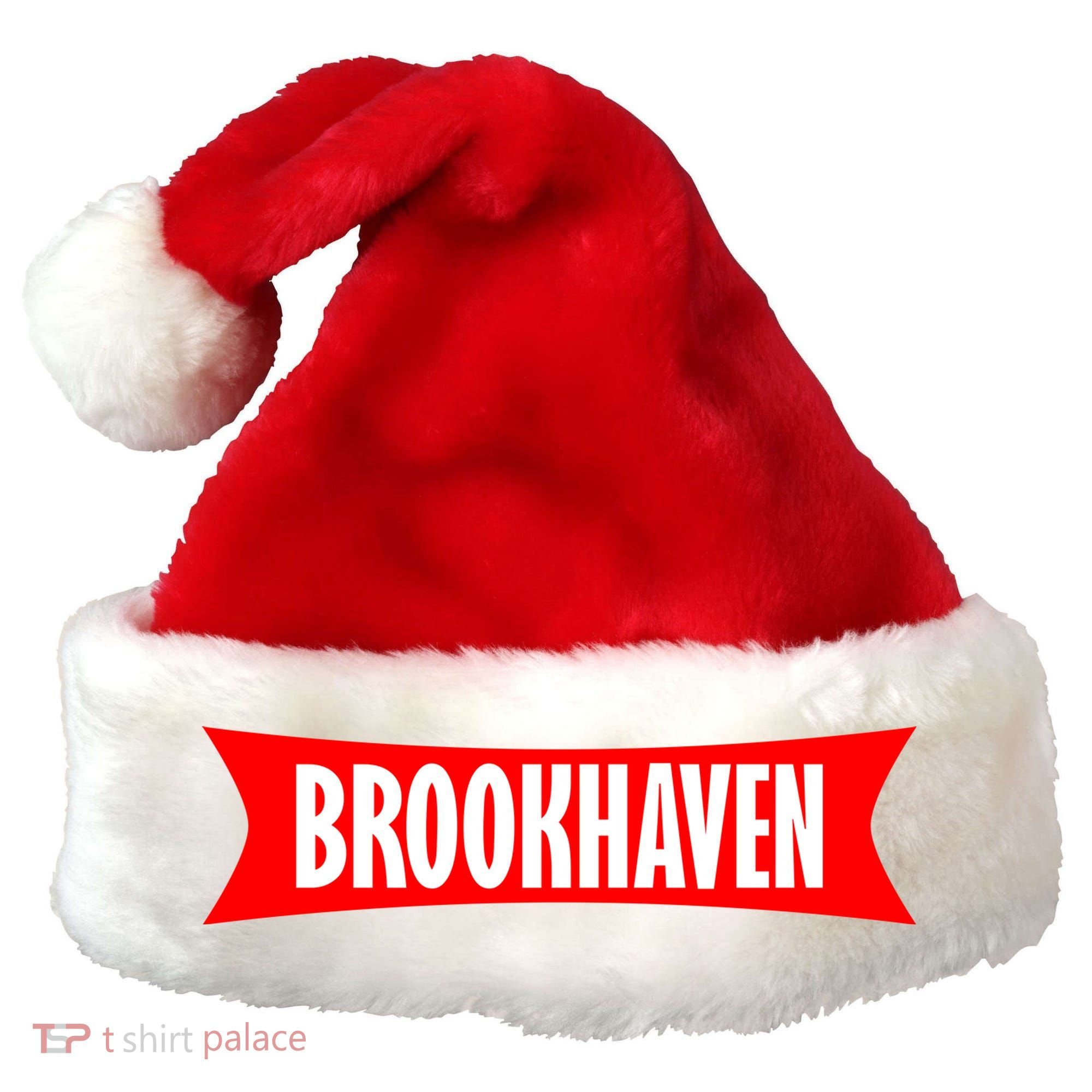 Brookhaven Logo Santa Hat