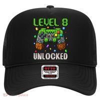 Birthday Level 8 Unlocked 8th Birthday Game Pixel Gift Hat thumb 0