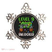 Birthday Level 9 Unlocked 9th Birthday Game Pixel Gift Ornament thumb 0