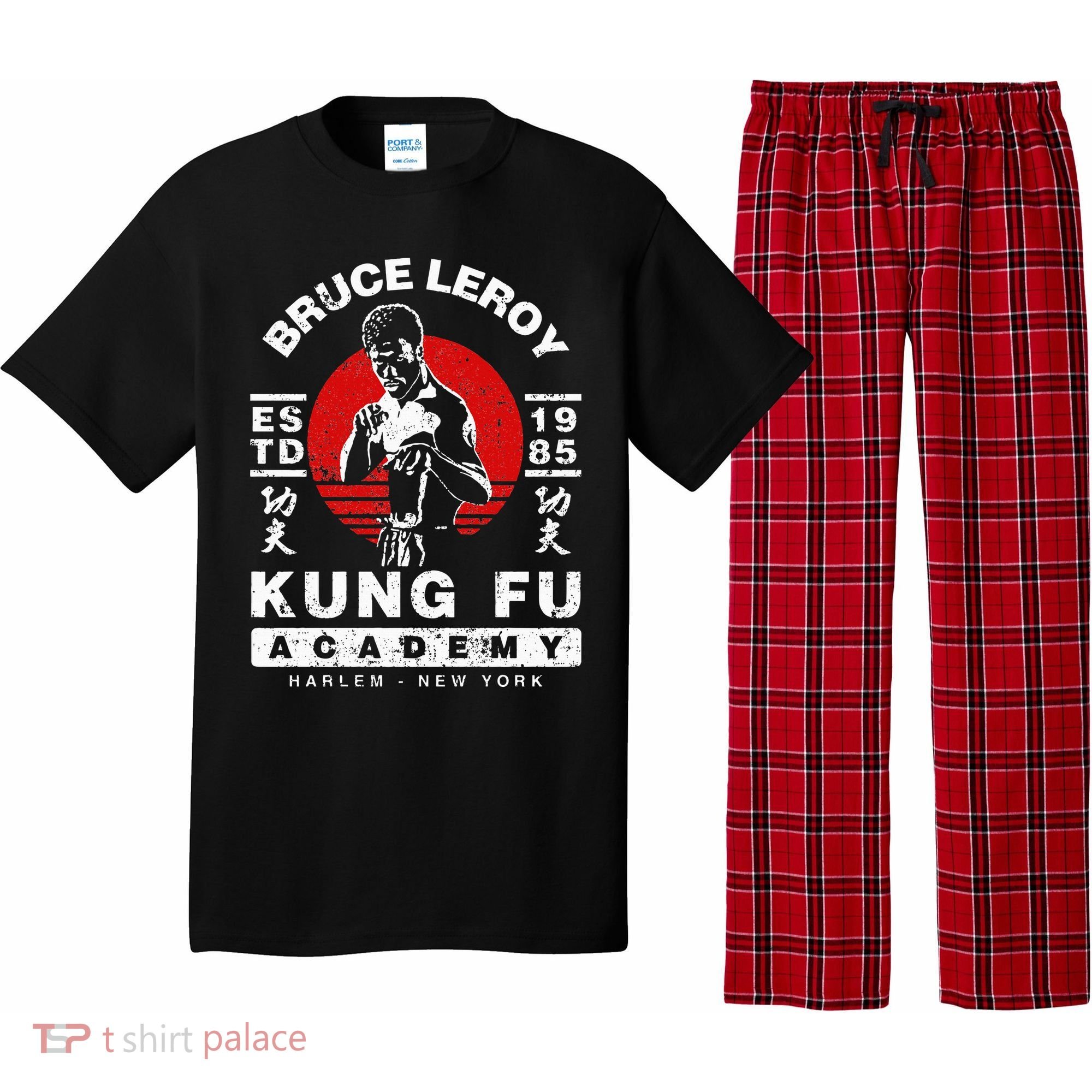 Bruce Leroy Academy  Pajama Set