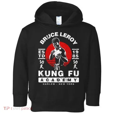 Bruce Leroy Academy  Toddler Hoodie