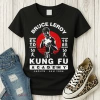Bruce Leroy Academy  Women's T-Shirt thumb 3