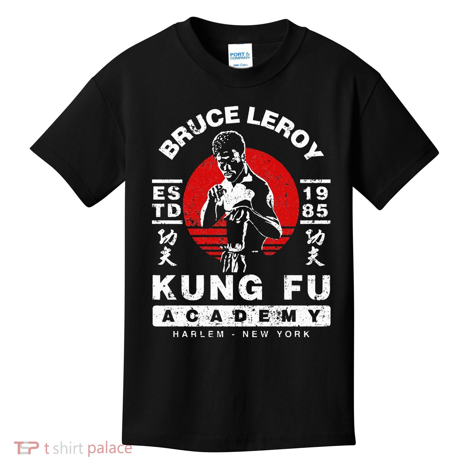 Bruce Leroy Academy  Kids T-Shirt