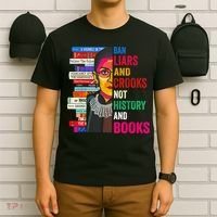 Ban Liars And Crooks Not History And Books T-Shirt thumb 6