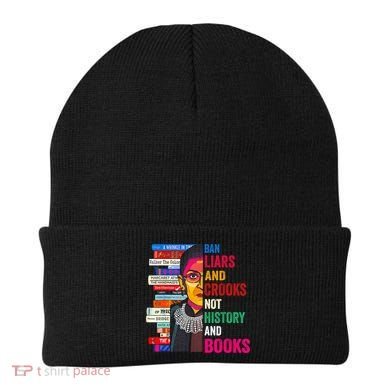 Ban Liars And Crooks Not History And Books Beanie