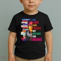 Ban Liars And Crooks Not History And Books Toddler T-Shirt thumb 2