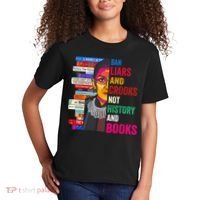 Ban Liars And Crooks Not History And Books Kids T-Shirt thumb 2