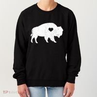 Bison Lover American Buffalo National Park Souvenir Women's Sweatshirt thumb 0