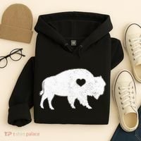 Bison Lover American Buffalo National Park Souvenir Hoodie thumb 4
