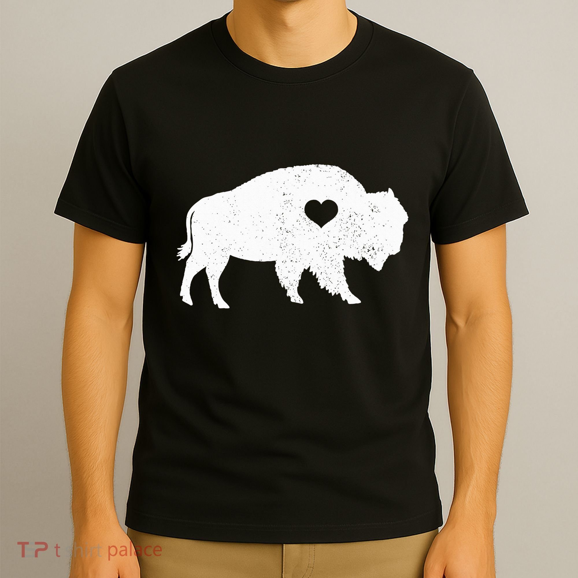 Bison Lover American Buffalo National Park Souvenir T-Shirt
