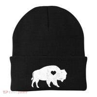 Bison Lover American Buffalo National Park Souvenir Beanie thumb 0