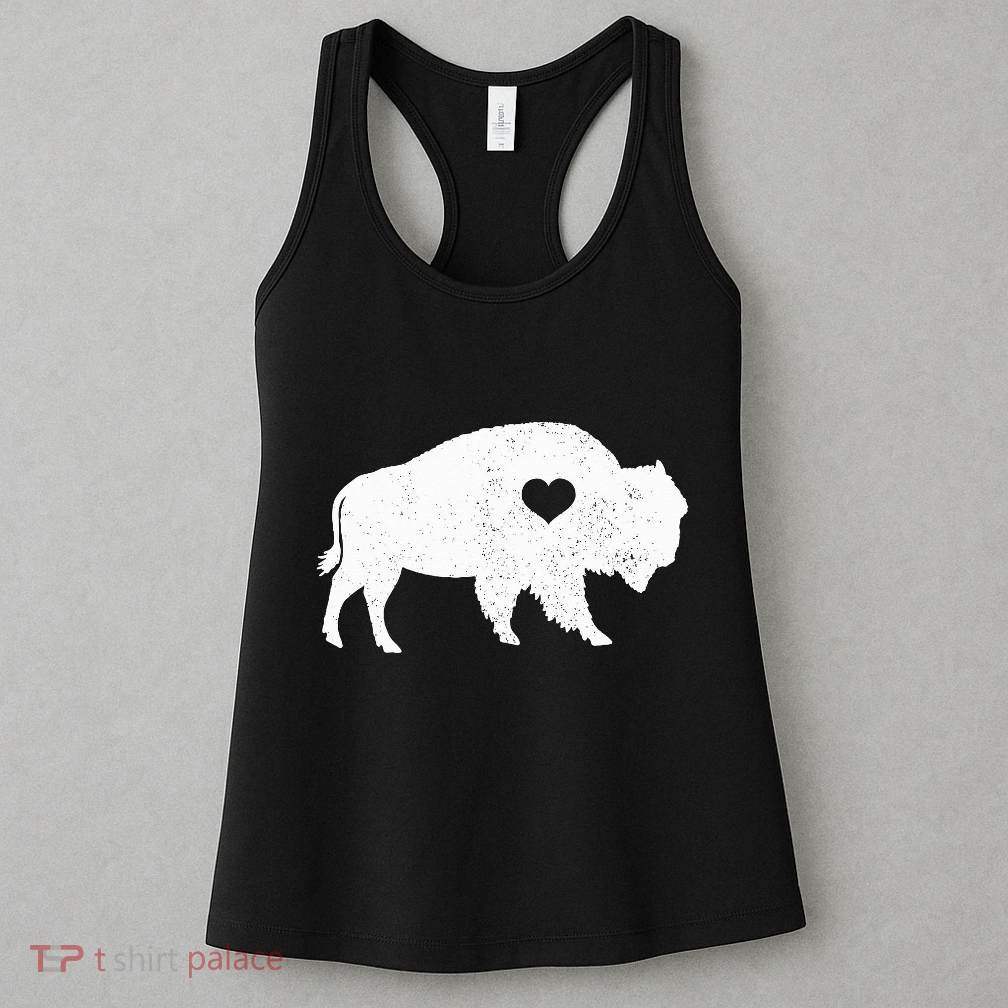 Bison Lover American Buffalo National Park Souvenir Women's Tank Top