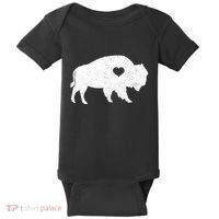 Bison Lover American Buffalo National Park Souvenir Baby Bodysuit thumb 0