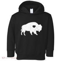 Bison Lover American Buffalo National Park Souvenir Toddler Hoodie thumb 0