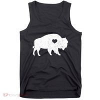 Bison Lover American Buffalo National Park Souvenir Tank Top thumb 0