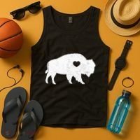 Bison Lover American Buffalo National Park Souvenir Tank Top thumb 4