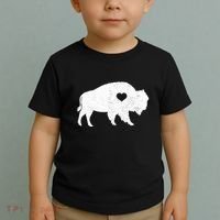 Bison Lover American Buffalo National Park Souvenir Toddler T-Shirt thumb 2